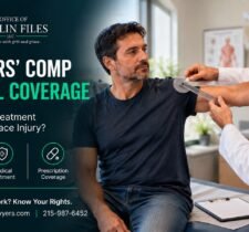 Impairment rating evaluation – doctor measuring an injured worker's shoulder range of motion